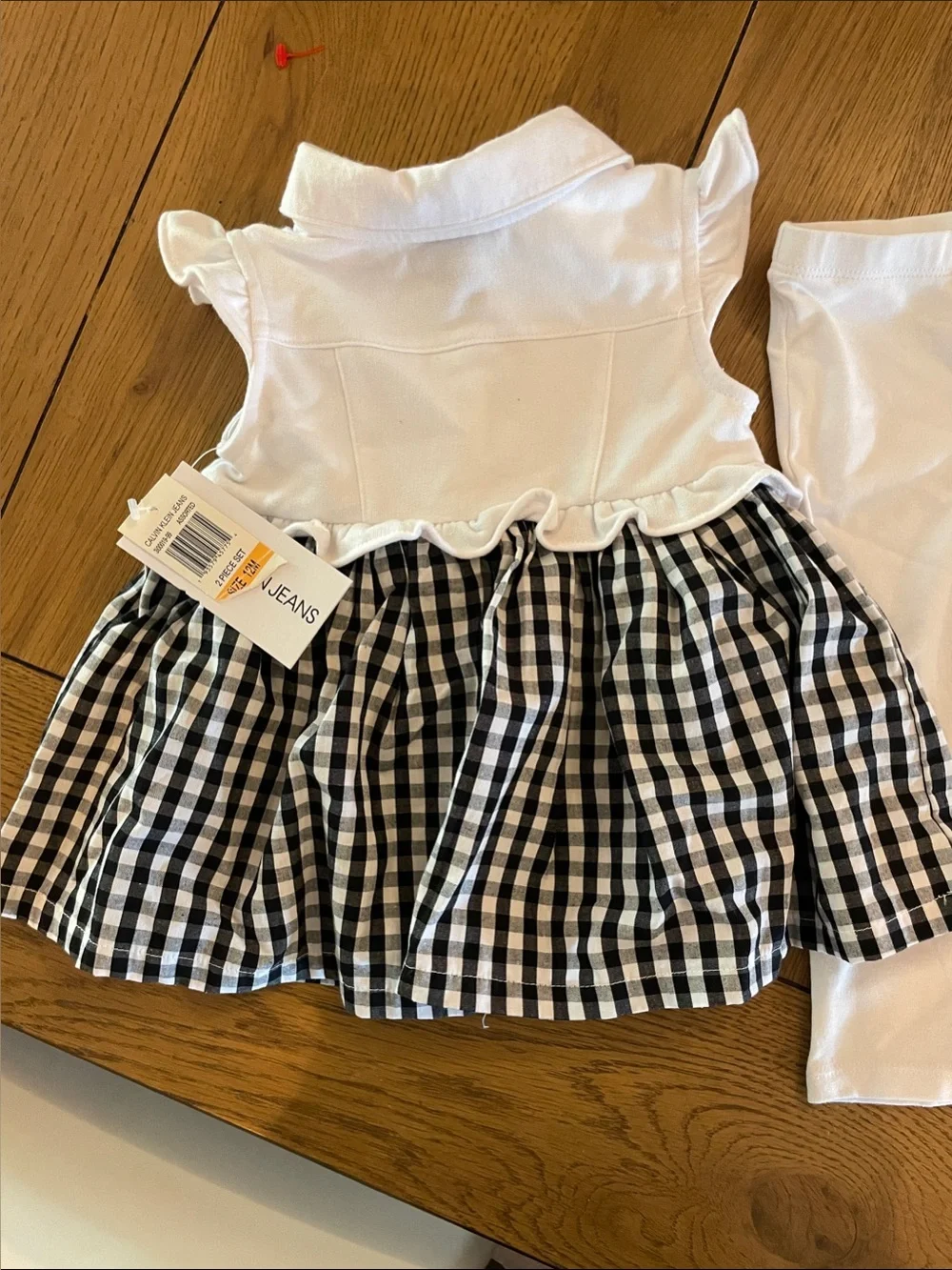 Calvin Klein Jeans Infant Dress + Leggings Set 12m #208